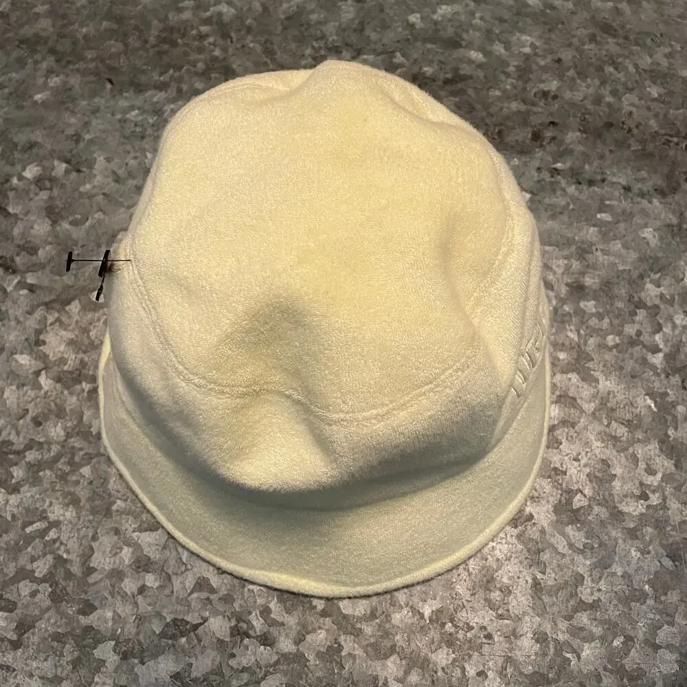 NEW UGG Womens Terry Cloth Bucket Hat L/XL Honeycomb Soft Yellow Logo - Picture 4 of 14
